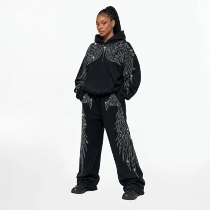 VYBES Angel Wings Sweatpants f