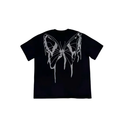 Vybes Rhinestone Butterfly Tee