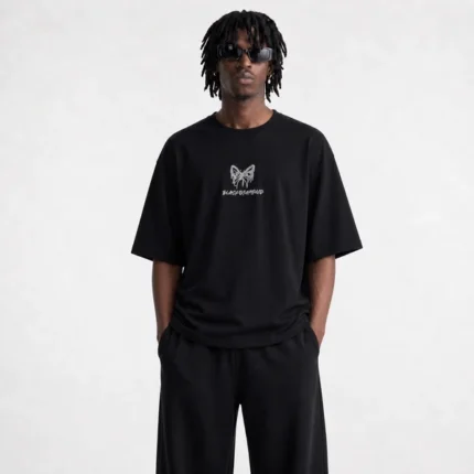 Vybes Rhinestone Butterfly Tee