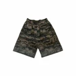 Vybes Rhinestone Camo Shorts